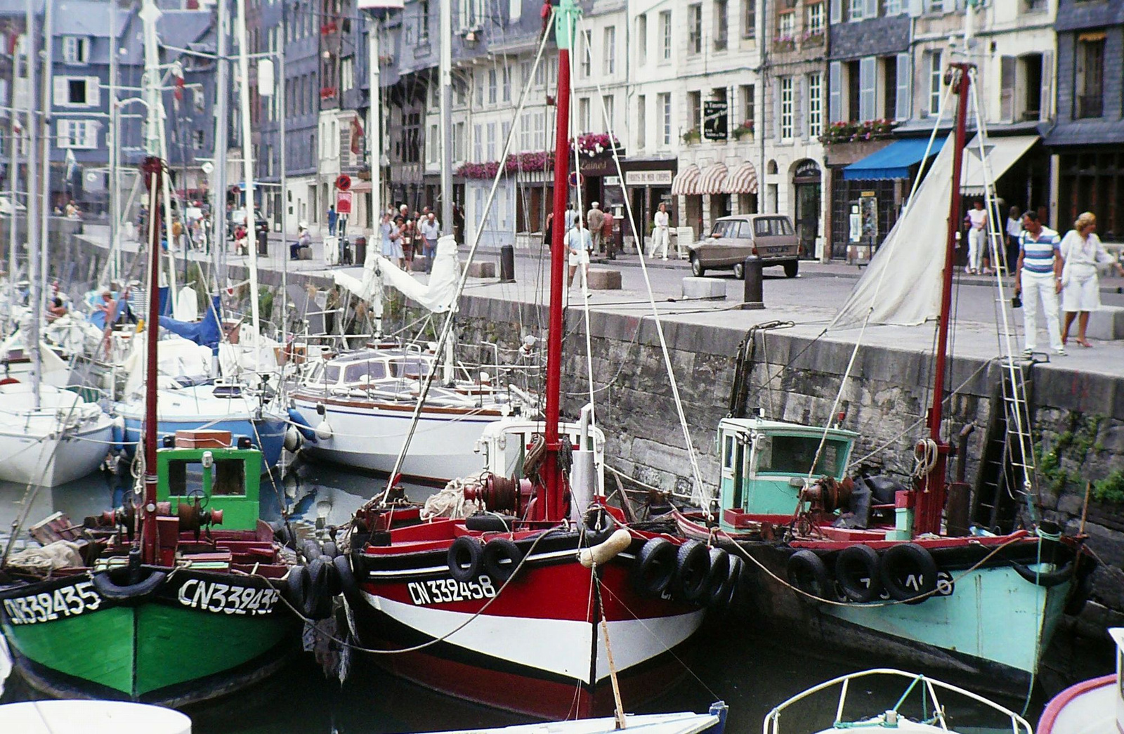 Honfleur halászkikötő, 1983