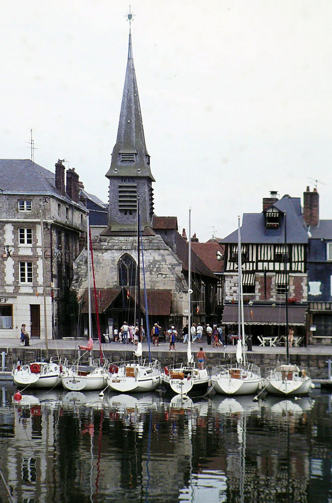 Honfleur halászkikötő, 1983