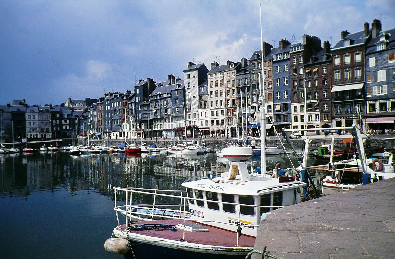 Honfleur halászkikötő, 1983