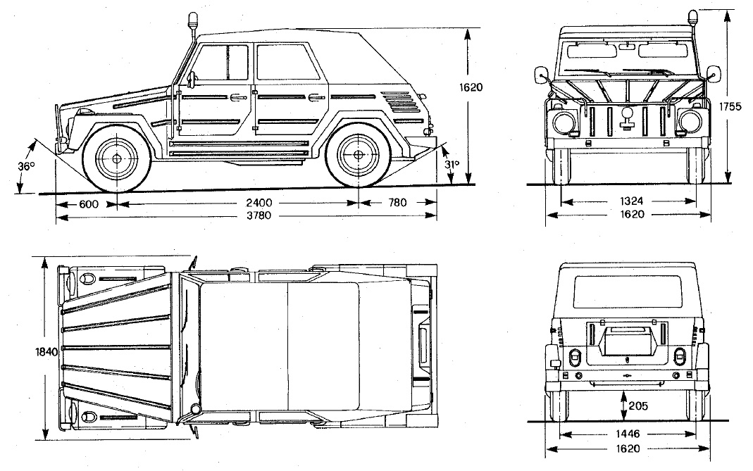 1977 VW Typ 181