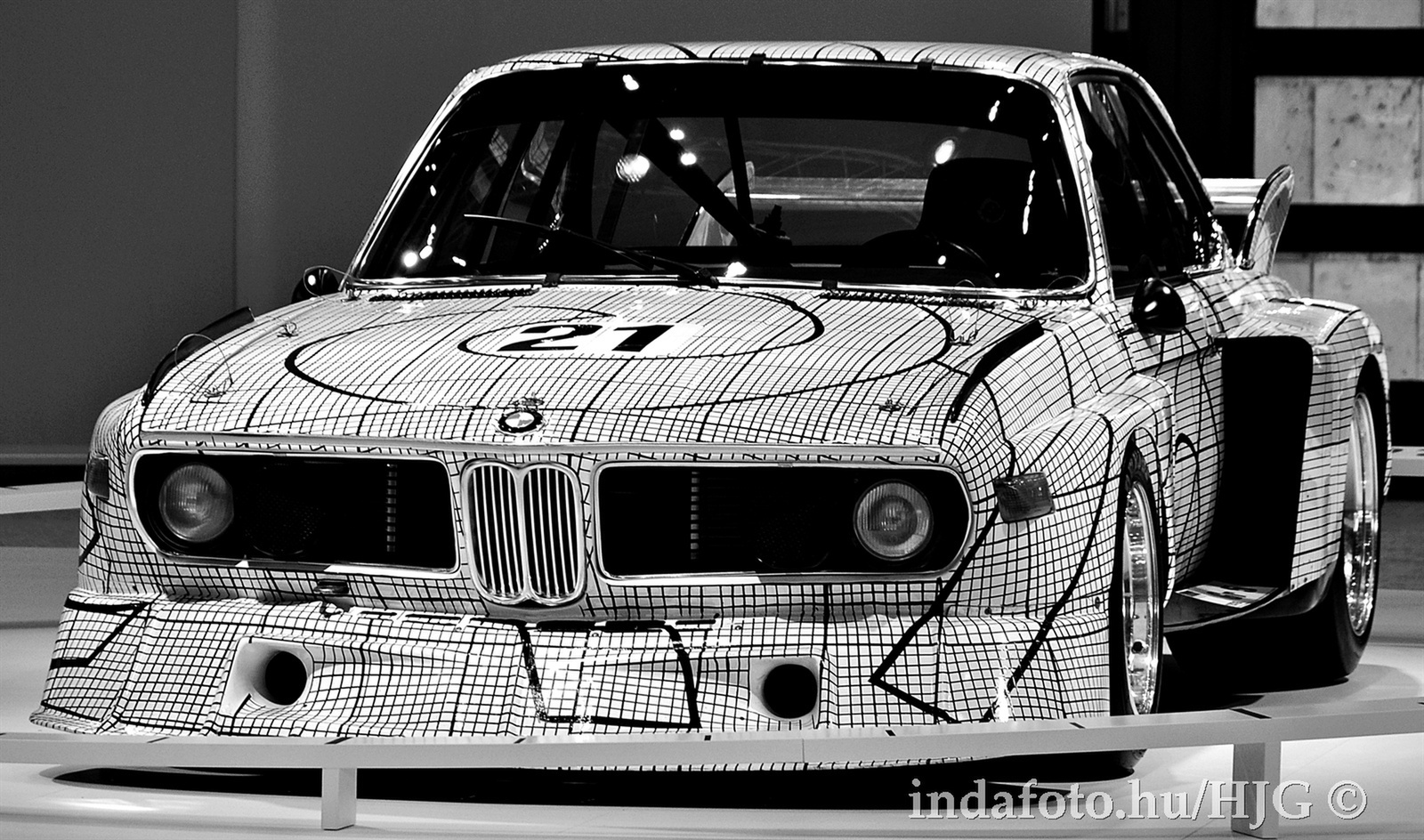 BMW 3.0CSL by Frank Stella (1976.)