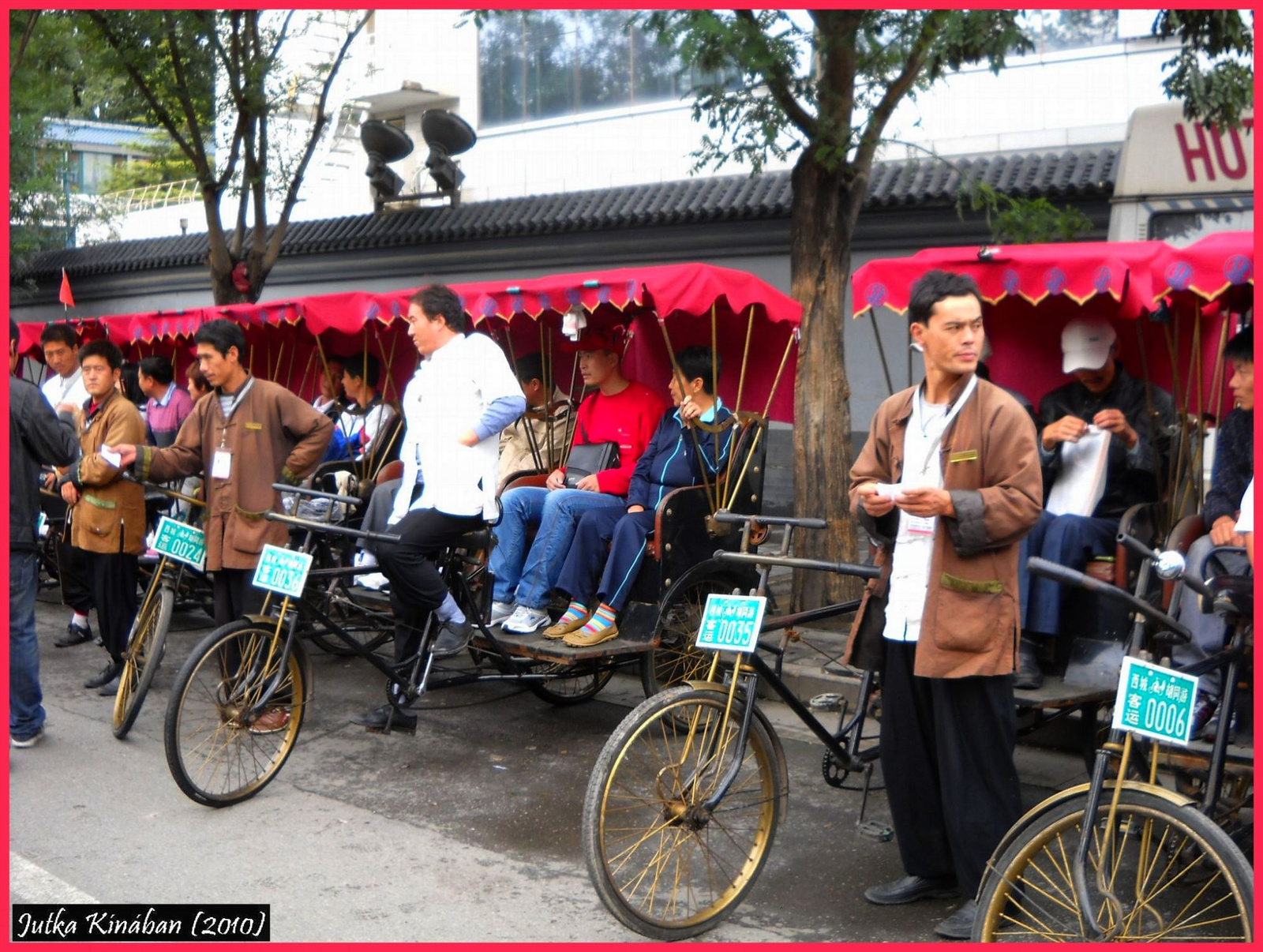 Modern kínai kulik Peking óvárosábanban