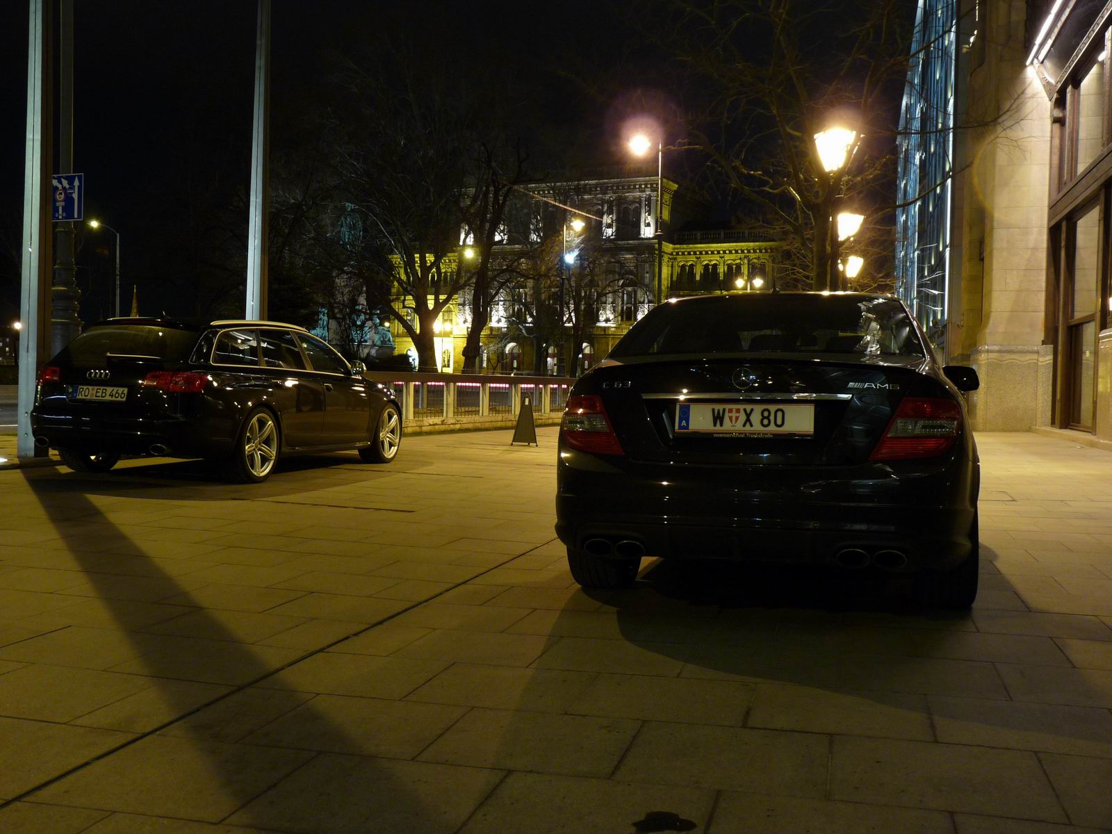 Mercedes-Benz C63 AMG-Audi RS6 Avant combo