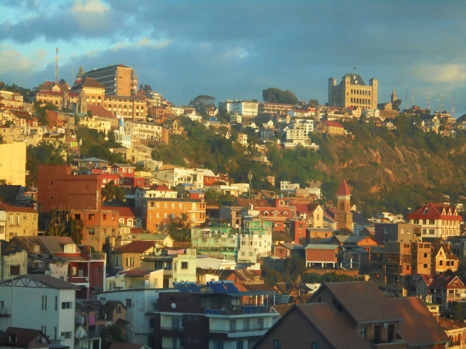 Antananarivói naplemente