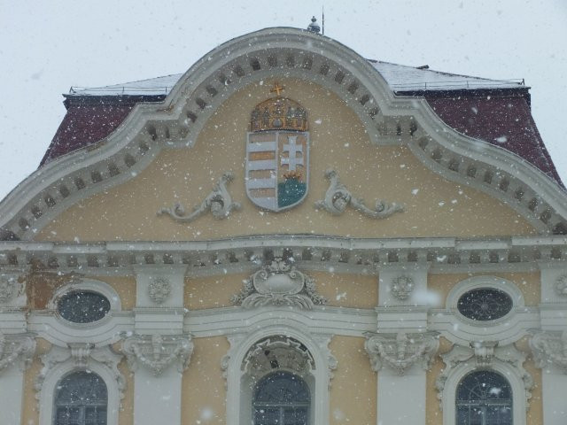 gödöllő premontrei homlokzat