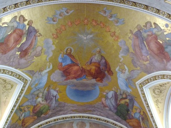 esztergom-bazilika freskó1