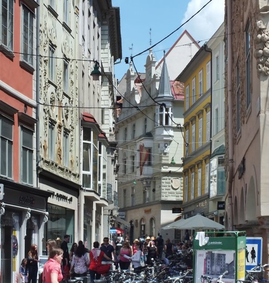 Graz-óváros - sporgasse