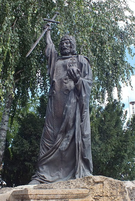 Balatonfüred - szt-istván szobor