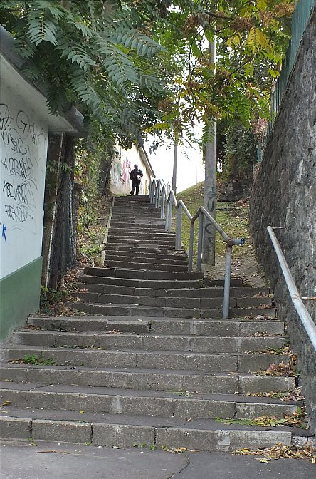 Eger - lépcsők