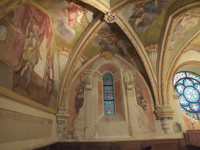 Heiligenkreuz kolostor - freskó2