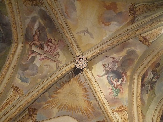 Heiligenkreuz kolostor - freskó3