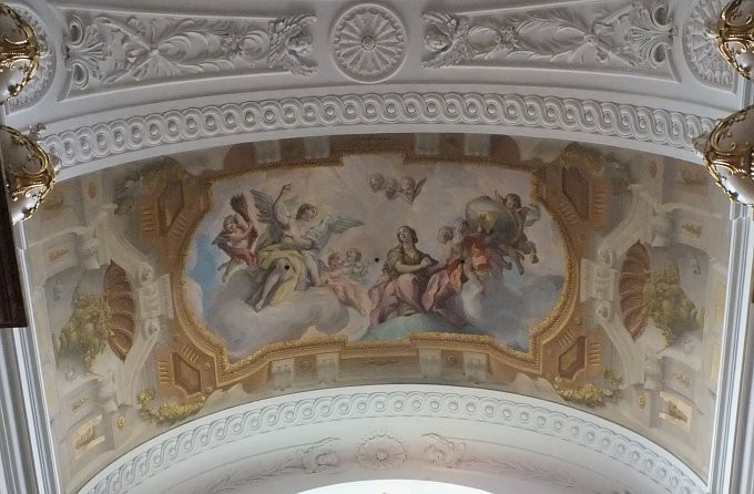 Bécs - Karlskirche freskó7