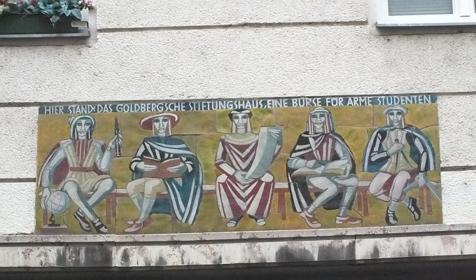 Bécs - mozaik-fal
