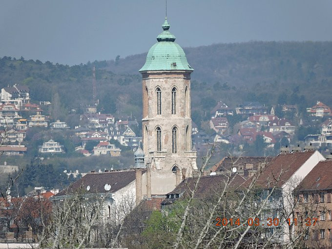 Bp-Gellérthegyről Magdolna-torony