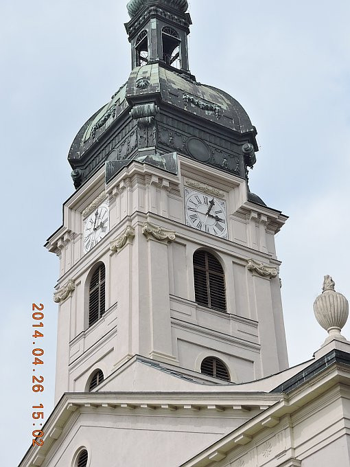 Győr - templomtorony