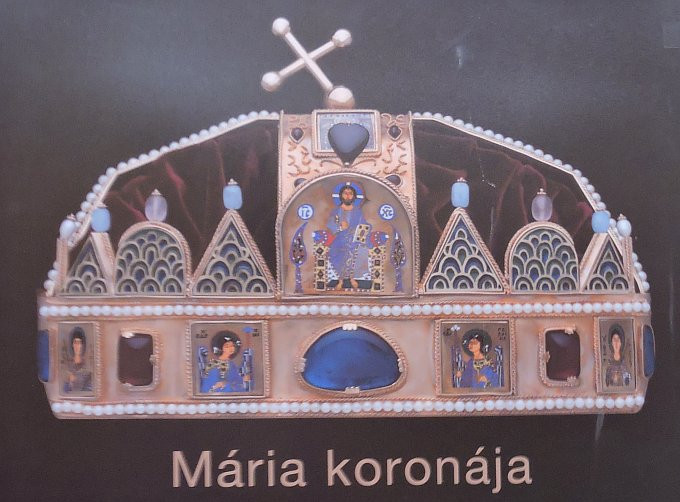 Márianosztra -Pálos templom - korona-Mária