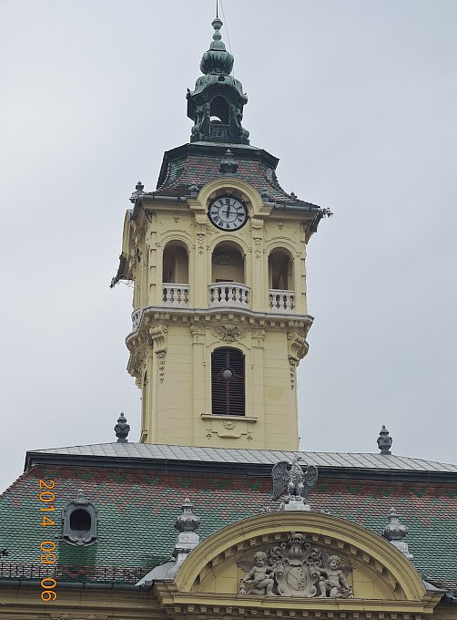 Szeged - városház-torony