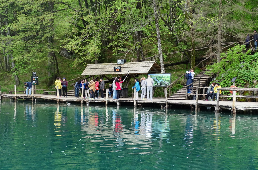 Plitvice - Kozjak-tó 1