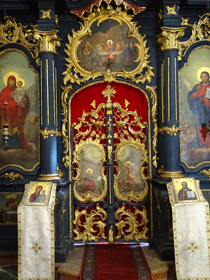 Szentendre - Blagovesztenszka templom ikonosztáz részlet 2