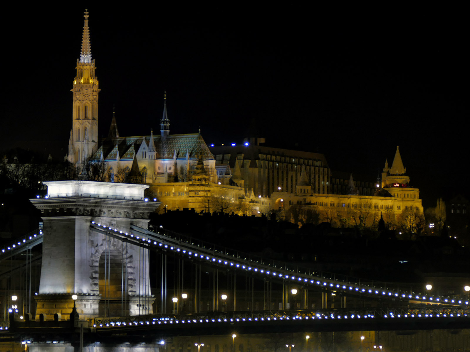 Budapesti karácsony - Lánchíd - vár