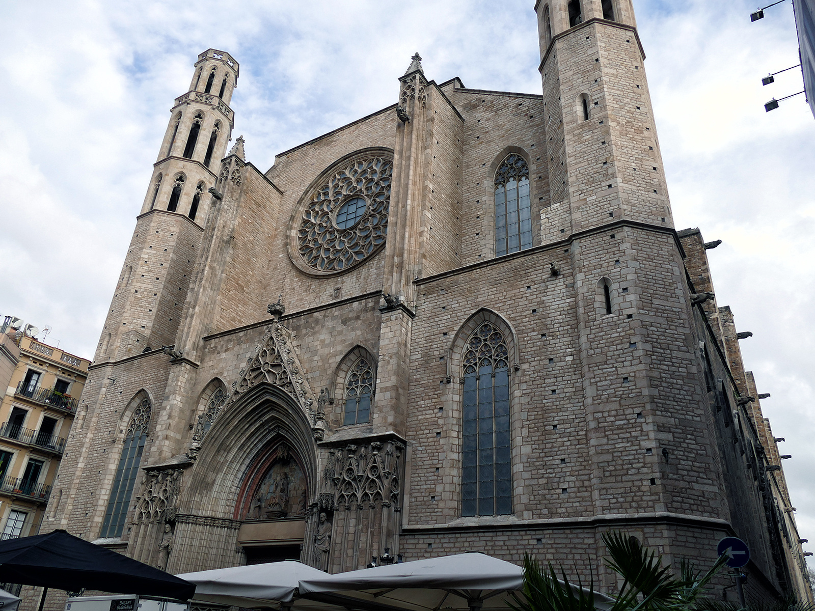 Costa - Barcelona - Santa Maria del Mar templom