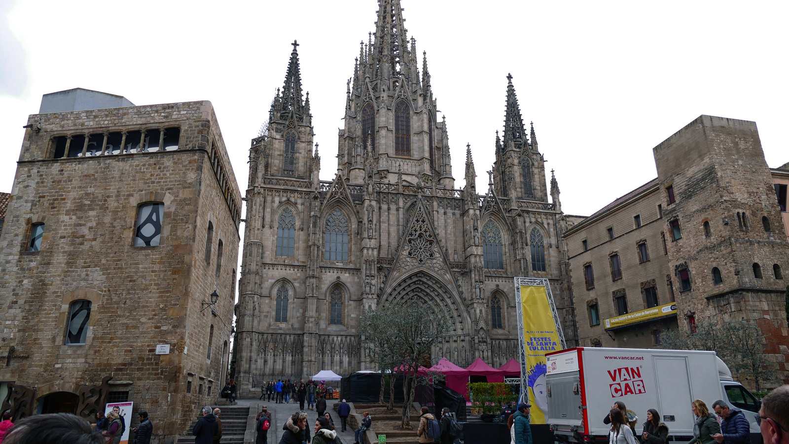 Costa - Barcelona - Szent Eulália székesegyház Barcelona katedrá