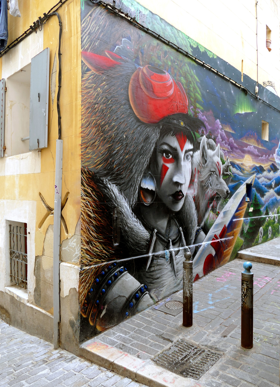 Costa - Marseille Panier negyed graffiti