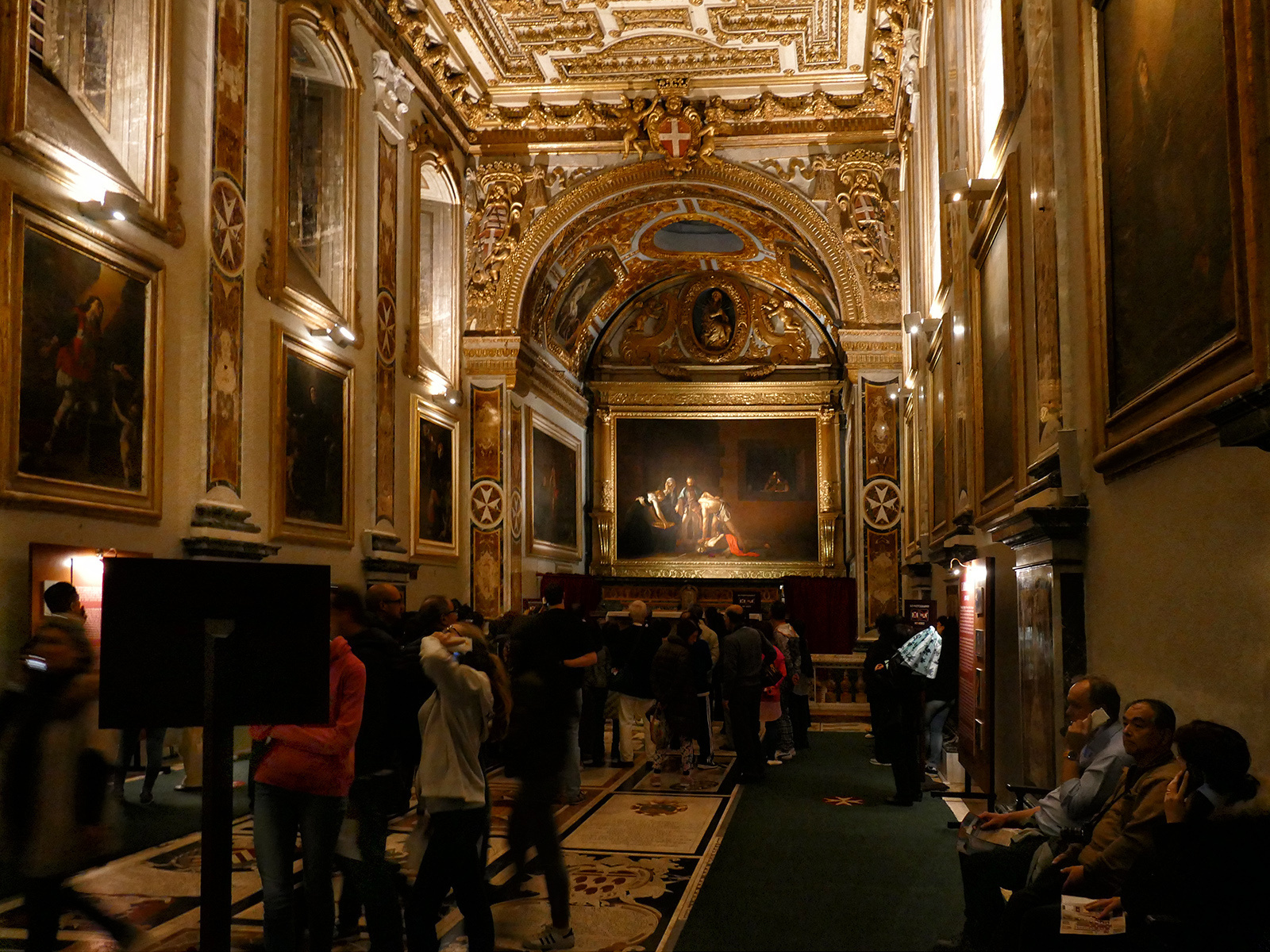 Costa - Valletta - St John's Catedral - Caravaggio Szent János l