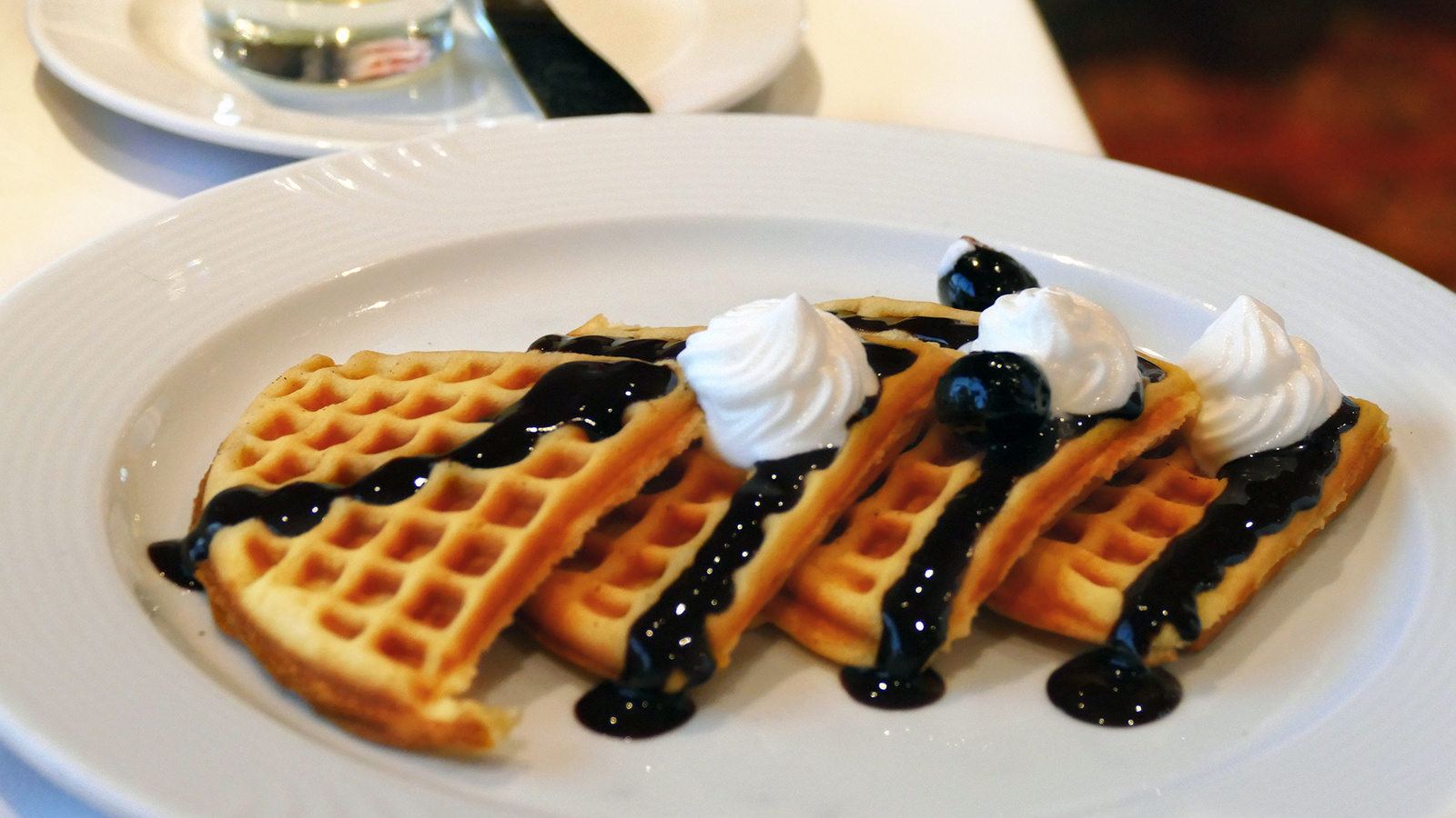 Costa - The Belgian Breakfast - Original waffles