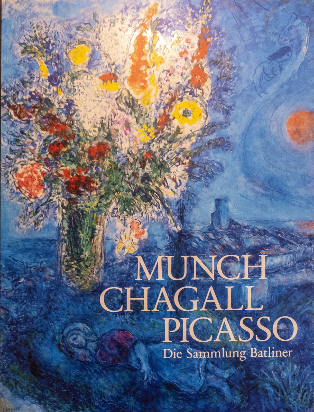 Bécs - Albertina - Munch Chagall Picasso plakát