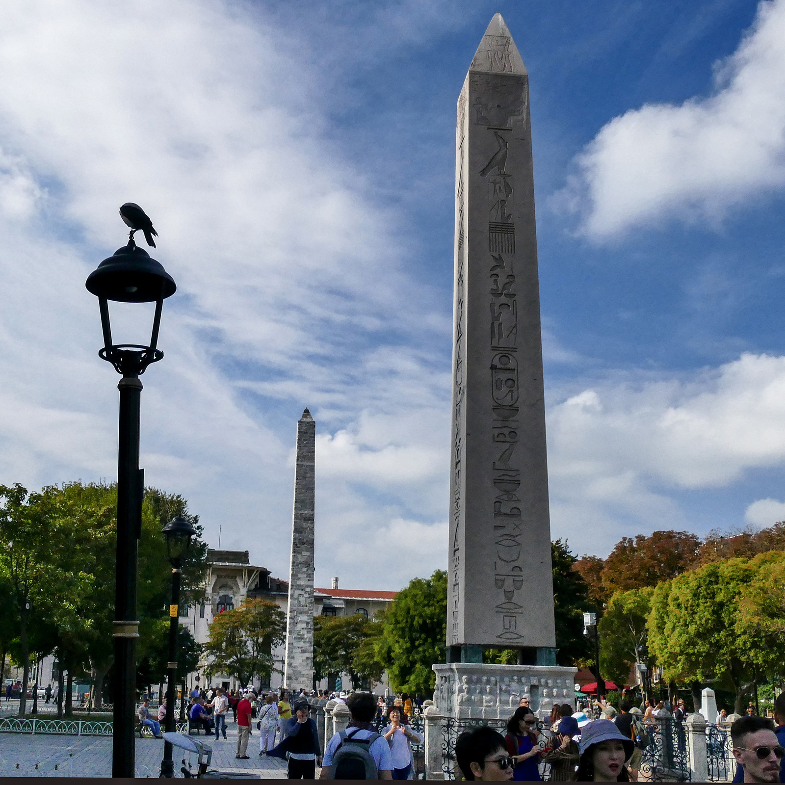 Istanbul - Obelisk of Theodosius és a Walled Obelisk