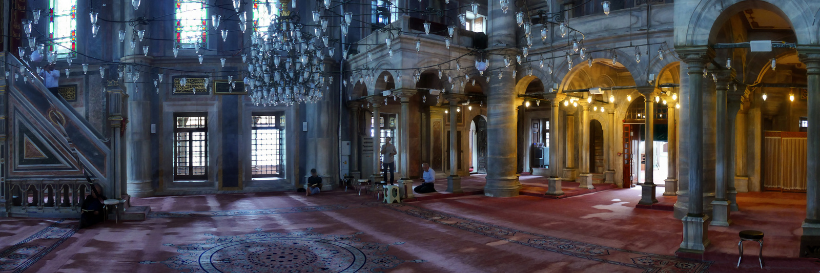 Istanbul - Tulipános mecset belső
