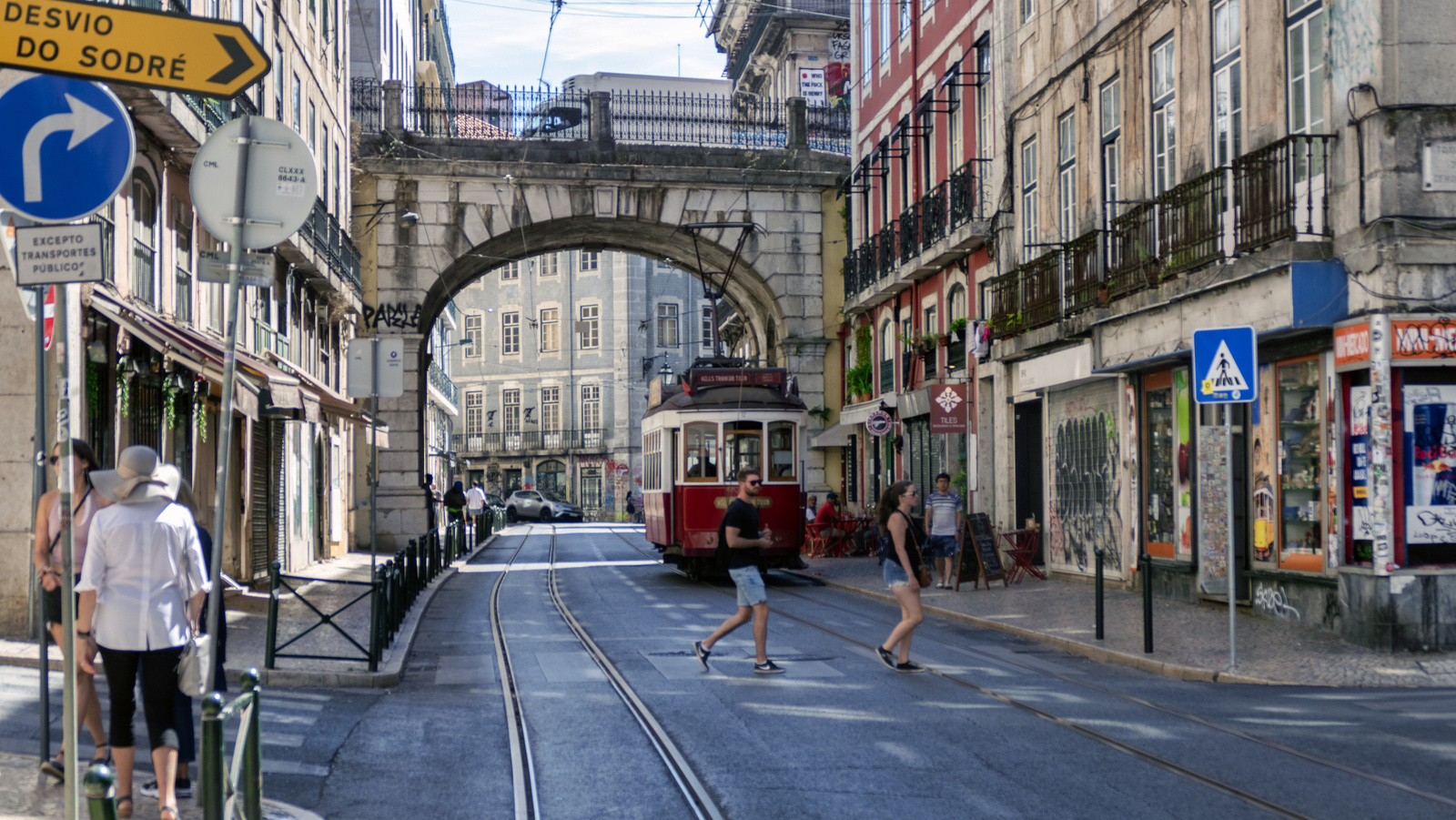 Lisbon - Bairro Alto - Rua de S. Paulo