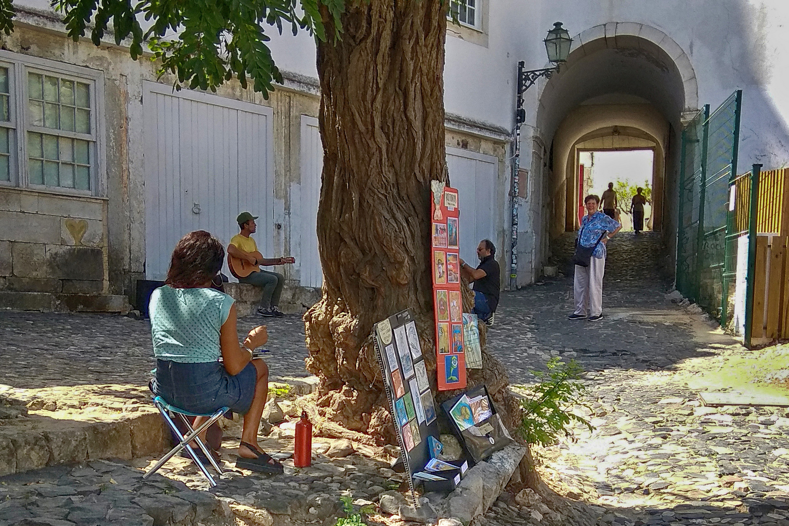 Lisboa - Alfama - Pátio de Dom Fradique