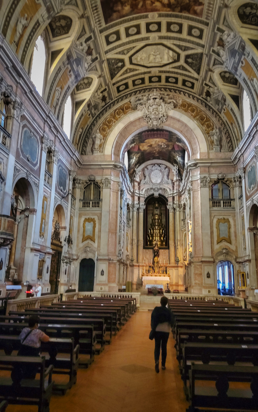 Lisbon - Italian Church of Our Lady of the Loreto belső tér