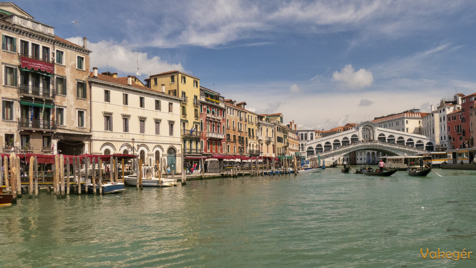 Velence - Grand Canal és a Pote di Rialto