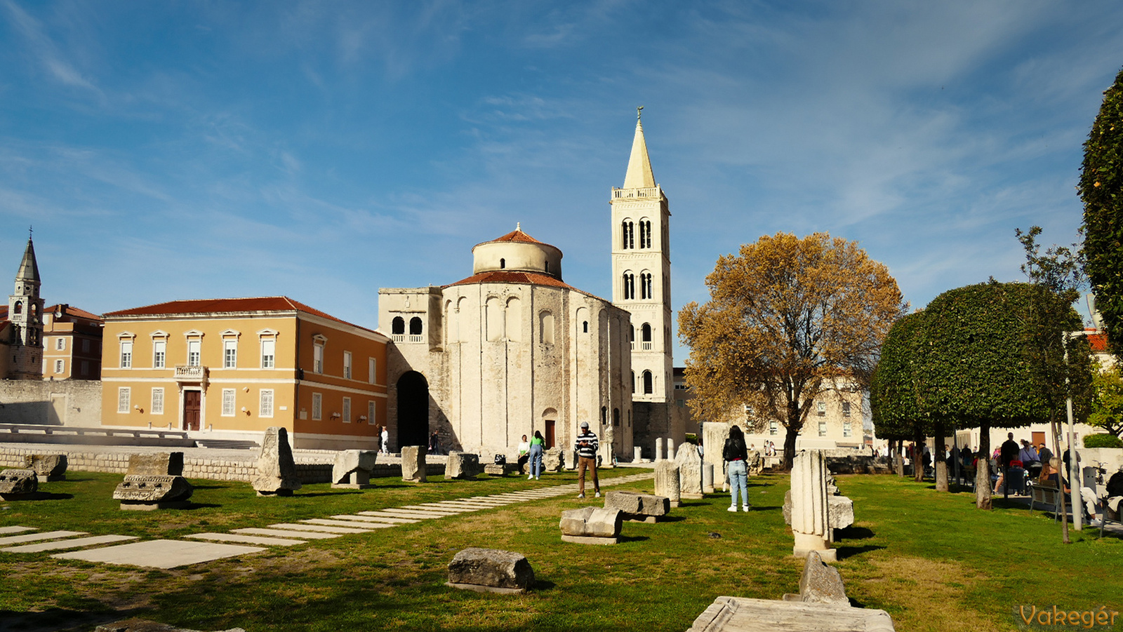 Zadar - Roman Forum - Crkva sv Donat