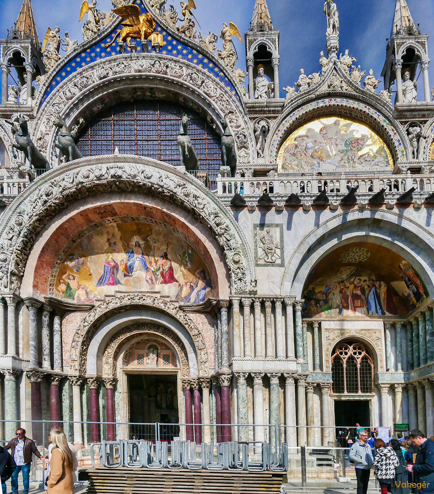 Velence - Szent Márk-székesegyház részlet