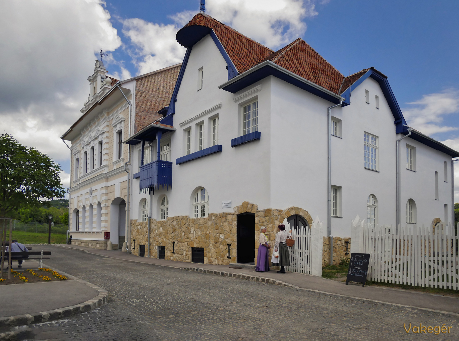 Skanzen - postahivatal Székelyudvarhely és Keresztes-ház Sepsisz