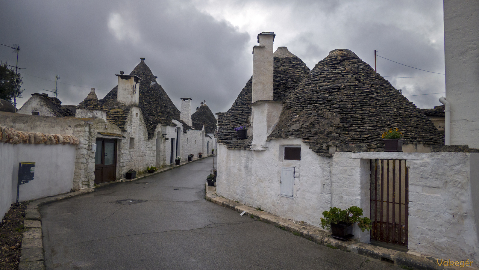 Alberobello - napfényes Itália