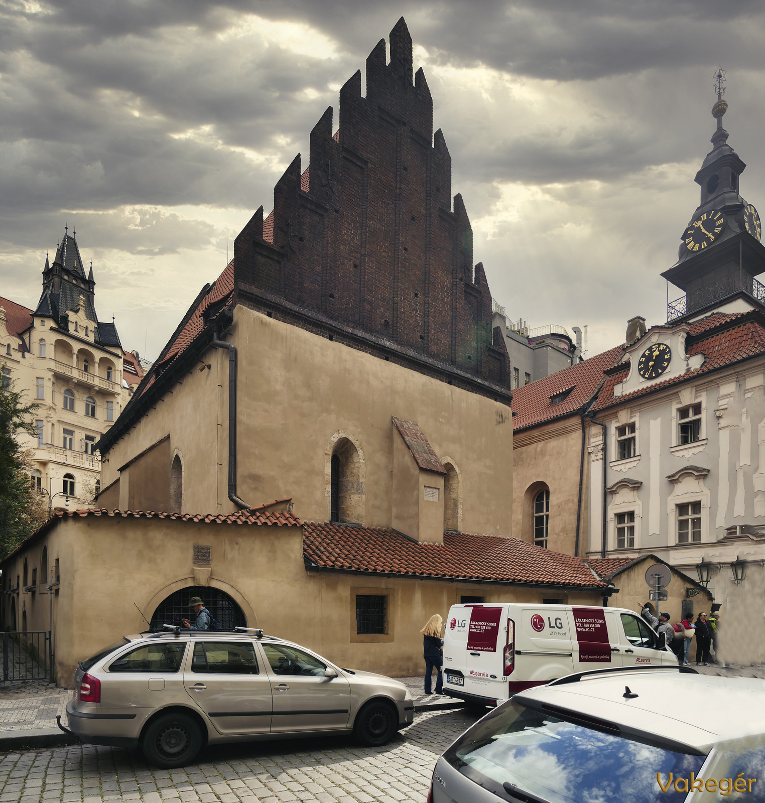 Prága - Régi-új zsinagóga - Staronová Synagoga