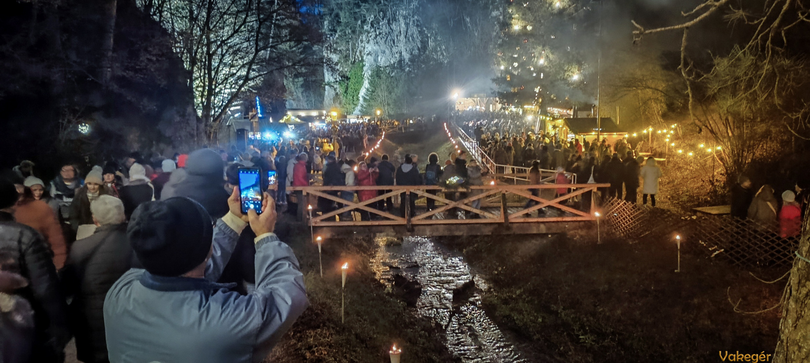 Johannesbachklamm - körforgalom - lézengők