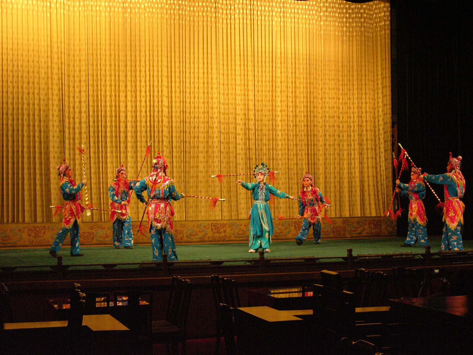 Pekingi opera. Ezüstlopás.