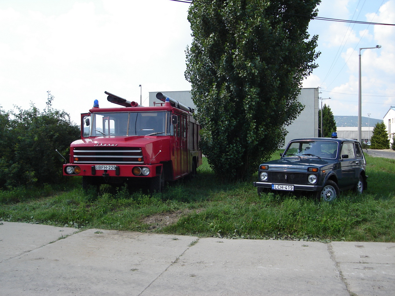 Ikarus tűzoltóautó