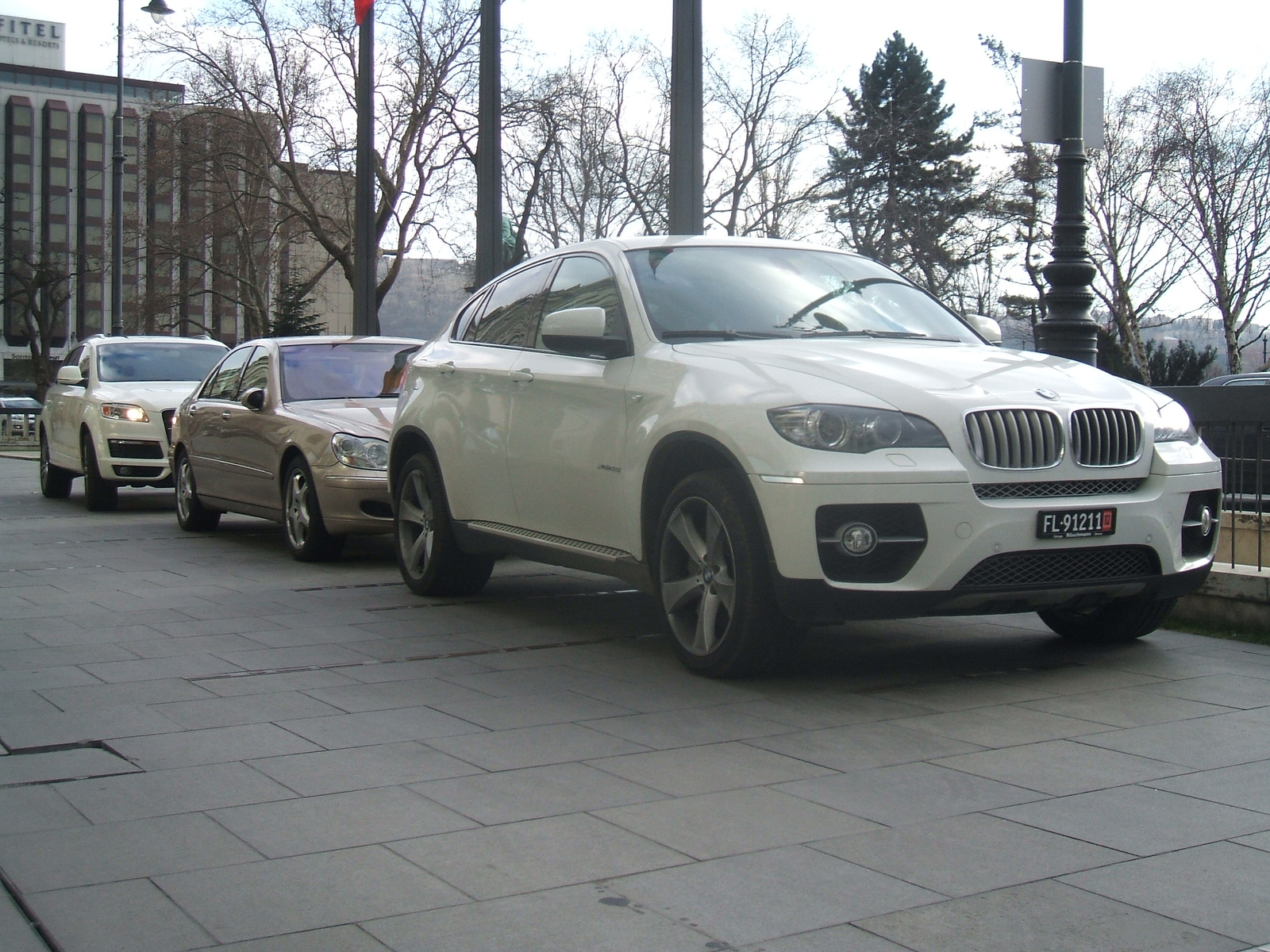 Bmw x6-Mercedes S500-Audi Q7