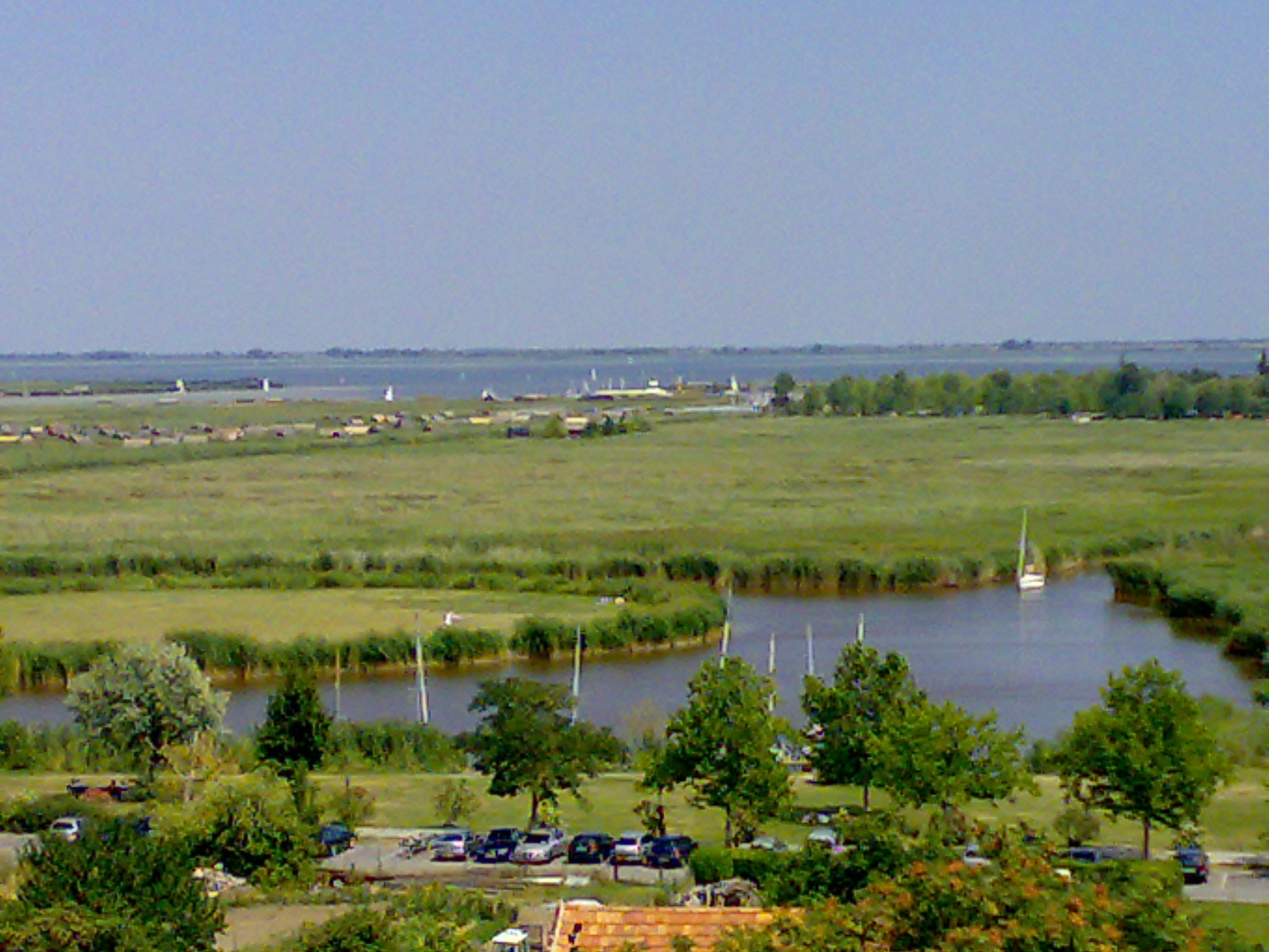 Fertő tó Ruszt templom toronyból