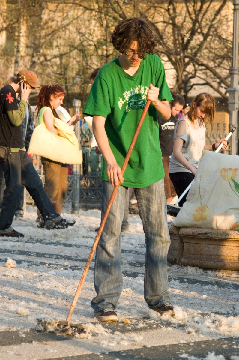 victor vagyok, takarító