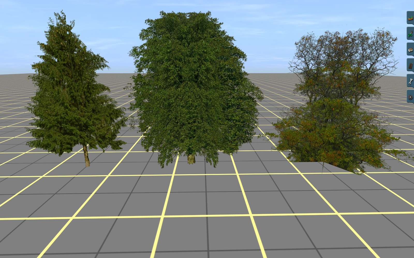 Tree test DXT3 semitransparent