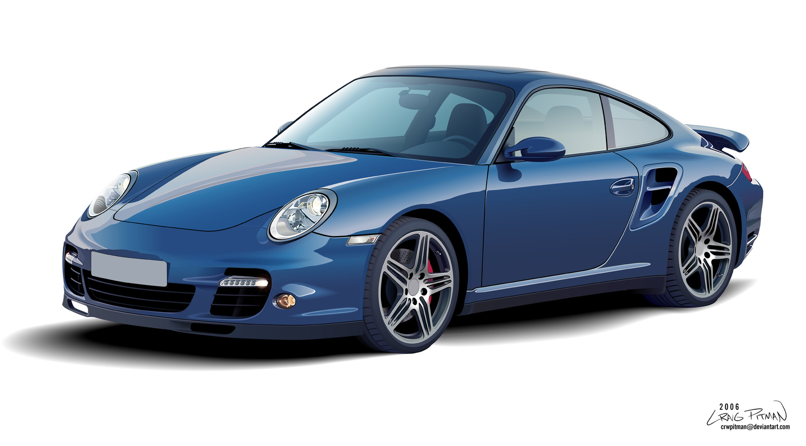 Porsche 997 Turbo by CRWPitman