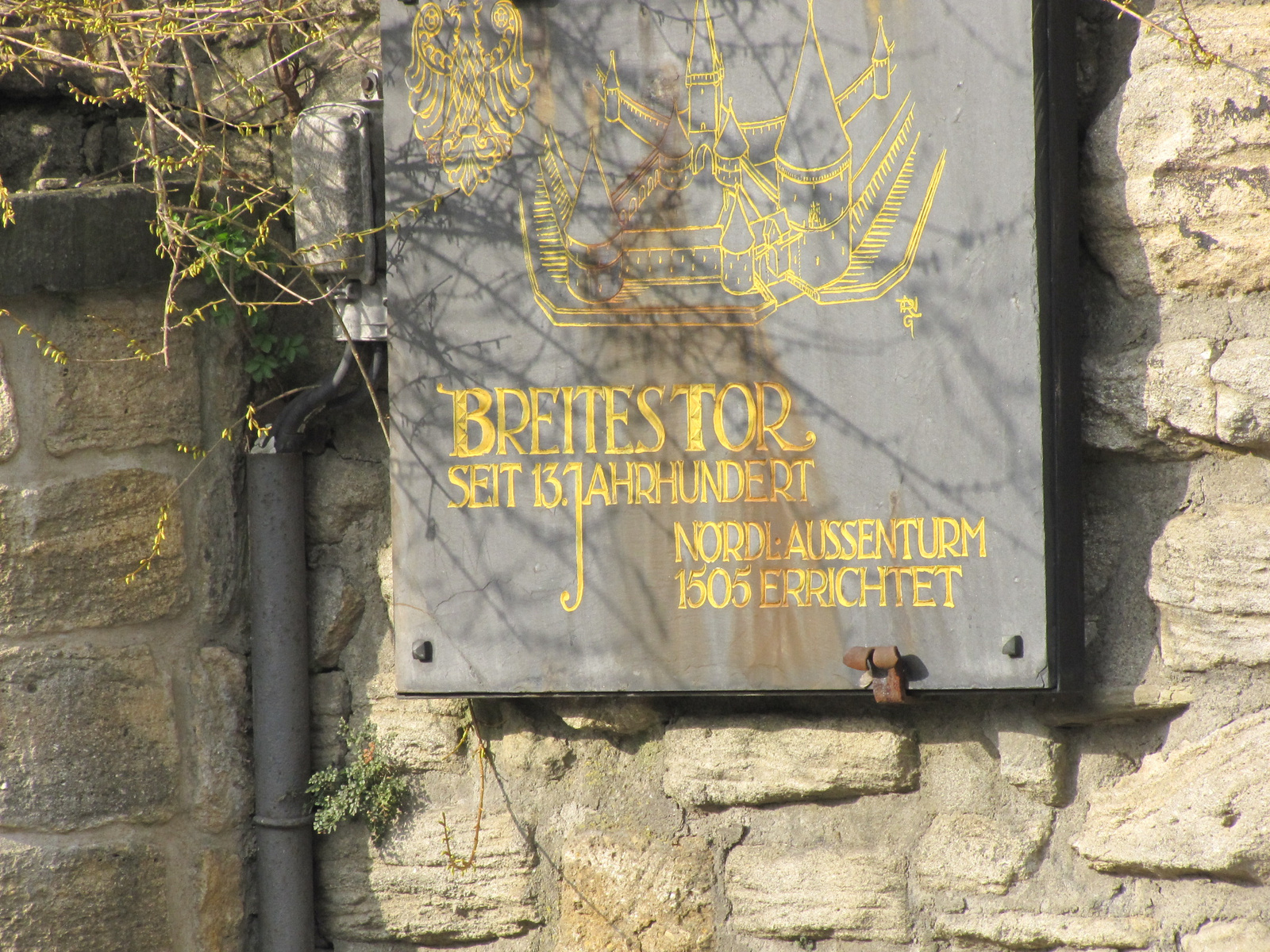 Goslar, a Breitestor, SzG3